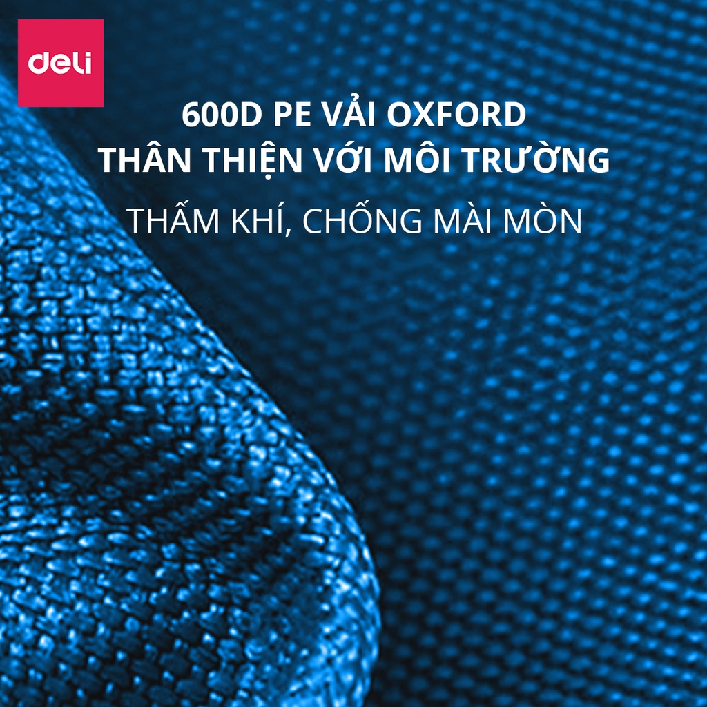 Ghế cắm trại gấp gọn Deli - Ghế ban công Vải dù kèm túi, câu cá, dã ngoại, du lịch đa năng chính hãng Deli 3 màu 2 size