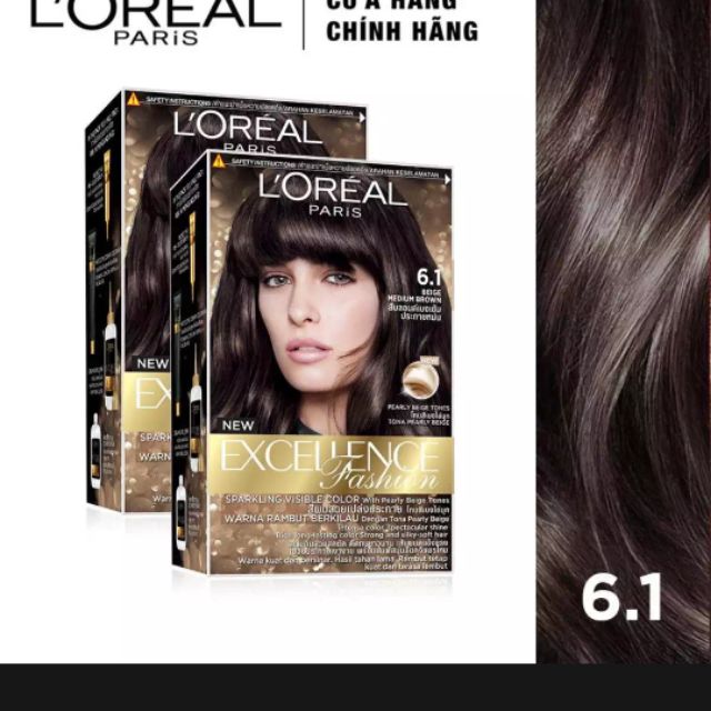 Nơi mua và giá bán thuốc nhuộm tóc L'Oréal màu nâu khói
