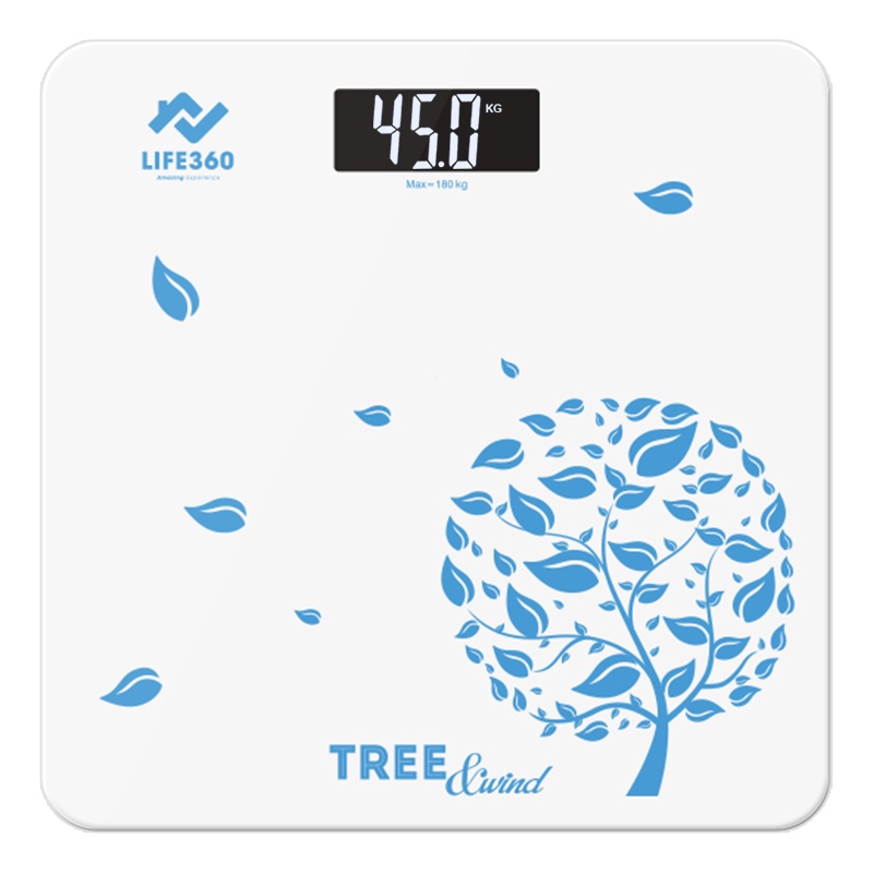 Ảnh Cân Điện Tử Sức Khỏe Life360 AR-S17H - Cân Điện Tử Thông Minh- Mặt Kính Cường Lực, Hàng Chính Hãng 2