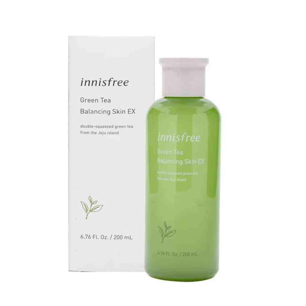 Nước Hoa Hồng Innisfree Green Tea Balancing Skin Ex 200ml Shopee Việt Nam