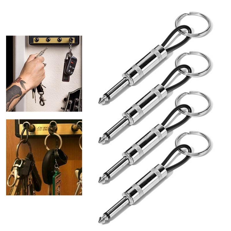 GOO Đàn Guitar Cho Chìa Khóa Móc Khóa Treo Tường Lưu Trữ Jack Giá Móc Khóa Phụ Kiện Cắm Ty