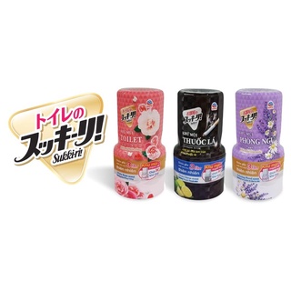 Hộp Thơm Phòng Sukki-ri Khử Mùi Cao Cấp (khử mùi Toilet/ Thuố© lá/ Phòng ngủ) dung tích 400ml