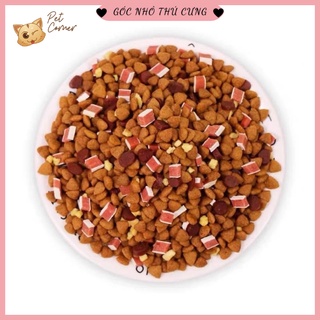 Hạt Captain cho chó - Hạt thức ăn cho cún cưng mix thịt bò, cá hồi và phomai