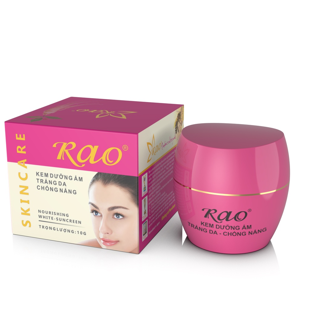 Kem dưỡng ẩm, trắng da, chống nắng RAO