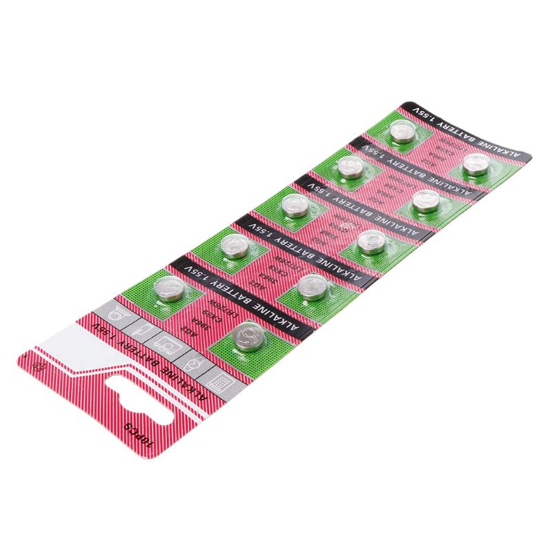 Set 10 Pin LR726 AG2 Alkaline Dành Cho Đồng Hồ Đeo Tay