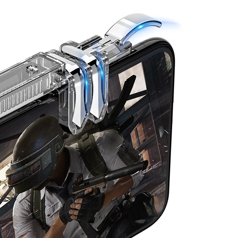 Tay Cầm Chơi Game Liên Quân Mobile PUBG ROS Kèm 04 Nút Joystick chống mỏi tay khi chơi game, tiện lợi thoải mái