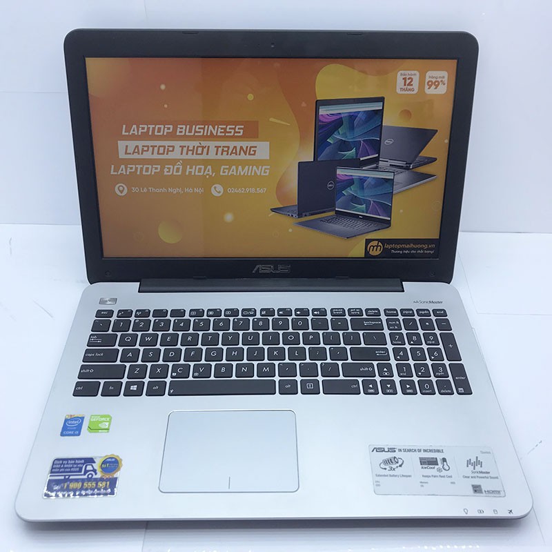 Laptop Chính Hãng Asus K555l Core I5 4210u Gt 840m Chuyên Chơi Game Vỏ Nhôm Bền Laptop Giá Rẻ 