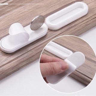 Tay Nắm Cửa Kính / Cửa Tủ Quần Áo / Ban Công Hình Oval Không Đục Lỗ
