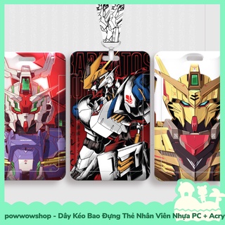 [Sẵn VN - Hỏa Tốc] Dây Vải & Bao Đựng Thẻ Nhân Viên / Học Sinh / Sinh Viên Phong Cách Gundam Super Robot
