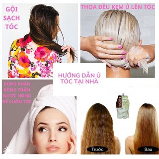 Ủ tóc phục hồi collagen Karseell chăm sóc tóc dưỡng tóc phục hồi hư tổn tóc hấp tóc chuyên nghiệp