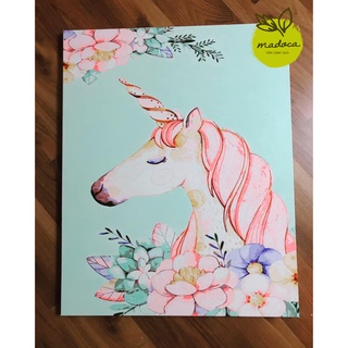 Tranh tô màu số hóa Madoca có khung 40x50cm mẫu kết hợp T327 và T326