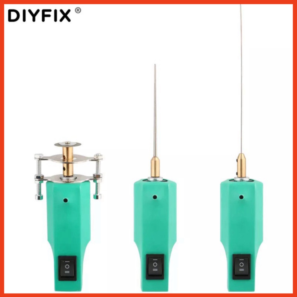 Máy cuốn keo vệ sinh keo màn hình, khung viền, pin E-FIXIT CJ9+ 5-12W/1A sửa chữa điện thoại