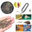 20 hạt buộc ruồi bằng đồng thau có gân 3.2 / 4.0 / 4.8mm Mắt quả tạ bền