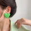 CATIYAHA Heart Stud Bông Tai Quà Tặng Hợp Thời Trang Sáng Tạo Dành Cho Nữ Vintage