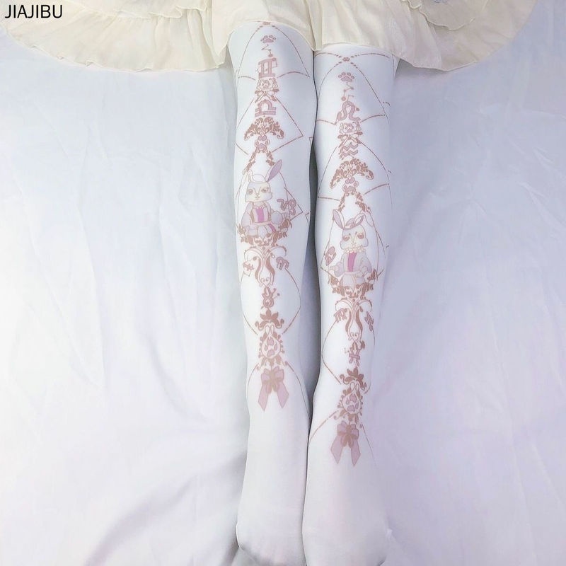 Vớ JK Phong Cách Harajuku Dễ Thương Tất Nữ Vớ ống Dài Kiểu Lolita Nhật Bản Vớ Công Chúa Cao đến đầu Gối Quần Tất Nhiều Màu Vớ Hồng Hoạt Hình Dễ Thương Vớ đầu Gối Phong Cách Cổ Tích Tất Cosplay Thời Trang