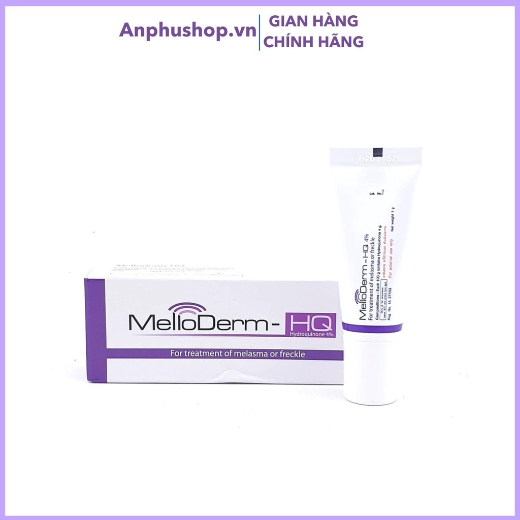 (Hàng chính hãng) Kem nám, tàn nhang Melloderm-HQ 4% Thái Lan | Shopee ...