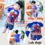 Đồ bơi liền thân bé trai hình người nhện BB008 - đồ bơi siêu nhân cho bé trai - KELLY WANG