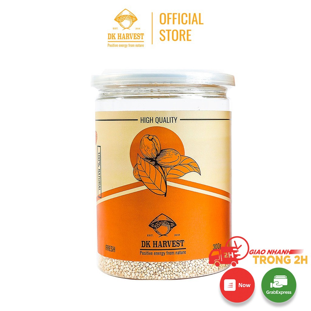 Ảnh Hạt Diêm Mạch DK Harvest - Nhập Khẩu Peru | Giàu Protein Hoàn Chỉnh, Chất Xơ, Tốt Cho Hệ Tiêu Hóa 1