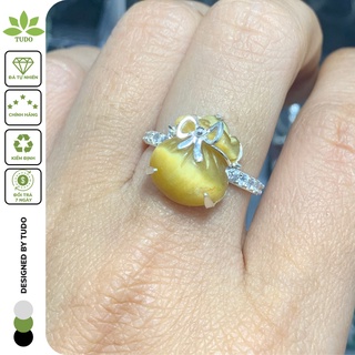Women's 925 Silver Feng Shui Ring by TUDO Vòng Phong Thủy