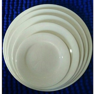 Đĩa Bằng Sứ Xương Nhiều Cỡ Cao Cấp