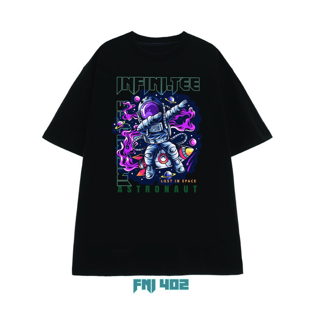 Áo thun INFINITEE Fni0402, Thun 100% Cotton - form rộng Unisex.