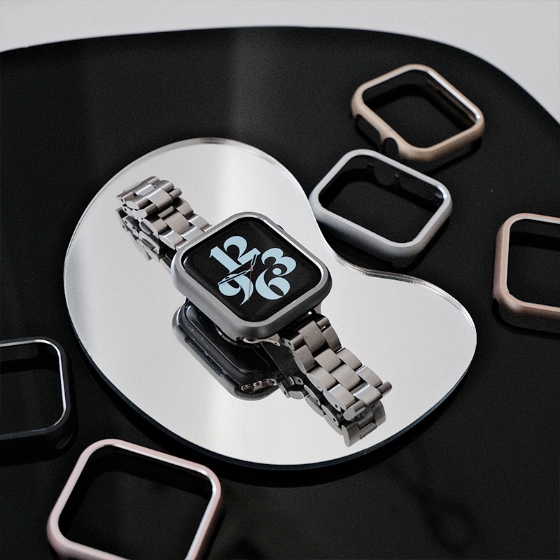 Ốp lưng kim loại chống sốc hợp kim nhôm bán kèm cho Apple Watch S11 SE3 S10 S9 S8 SE S7 S6 46mm 42mm 40mm 44mm 41mm 45mm Iwatch Case