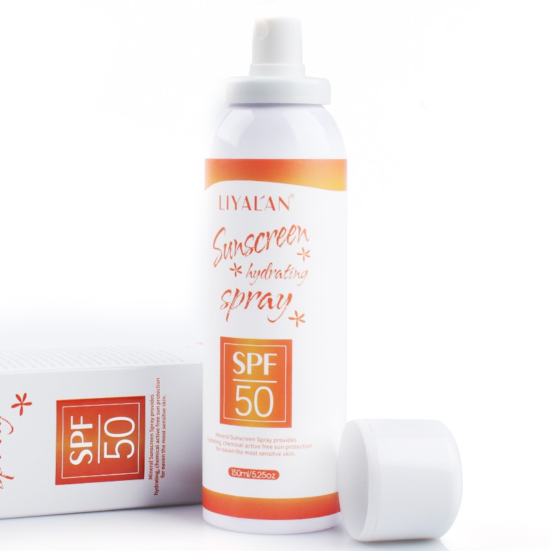Ảnh Xịt chống nắng LIYALAN SPF 50+ hỗ trợ cấp ẩm cho làn da 150ml 2
