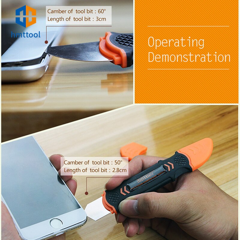JAKEMY--OP12 Pry Spudger Dụng cụ mở cho IPhone IPad Samsung Máy tính bảng Điện thoại di động Herramientas Ferramentas Dụng cụ sửa chữa
