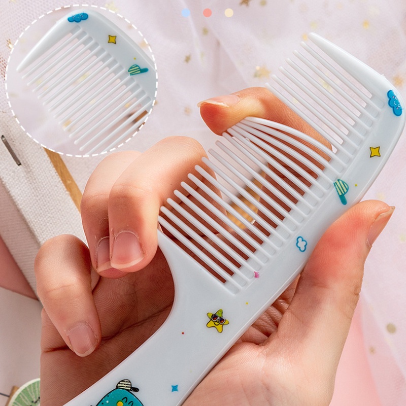 Set 2 Lược Chải Tóc Mini Bỏ Túi Tiện Dụng Dễ Thương Phụ Kiện Cho Nữ