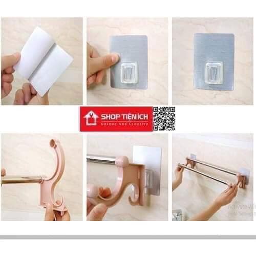 Móc treo khăn dính tường siêu chắc
