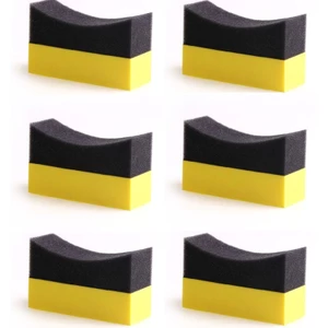 EDB * Ô Tô Phủ Gốm Xốp Ô Tô Kính Cho Nano Wax Coat Applicator Miếng Bọt Biển Bàn Chải Cho Tự Động Sáp Ba Lan