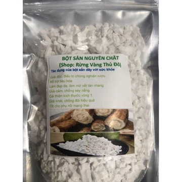 Bột Sắn Dây Nguyên Chất Loại Đặc Biệt 1kg, Tinh Bột Sắn Dây Sấy Điện