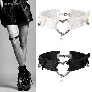 Vòng Đeo Đùi Giả Da Co Giãn Điều Chỉnh Được Phong Cách Punk Thời Trang Cho Nữ