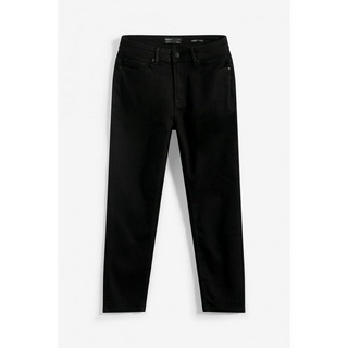 Quần jean đen trơn form Slim Crop (chiều dài đến mắt cá chân) - 10S25DPA108C