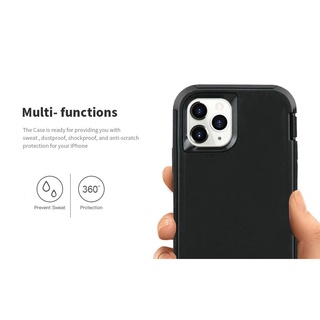 Ốp Điện Thoại PC TPU Chống Sốc Cho iPhone X XS Max XR 7 8 6 6S Plus 11 Pro Max 7 Plus