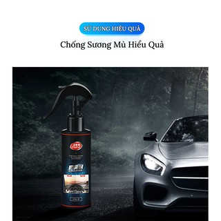 Nano Phủ Kính Chống Sương Mù – Chống Hơi Nước Trên Kính Xe Ô Tô Lọ 120ML