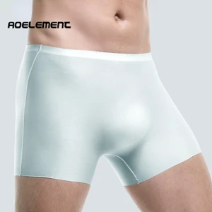 Quần Lót Boxer Vải Lụa Lạnh Mềm Mại Thoáng Khí Họa Tiết 3D Thời Trang Mùa Hè Cho Nam 286