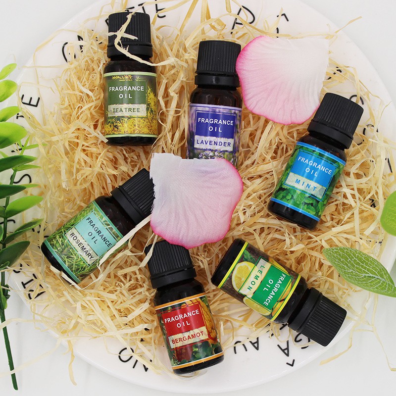 Combo 5 Lọ 10ml Tinh Dầu Thiên Nhiên Nguyên Chất Nhiều Mùi Thơm Phòng Giúp Bạn Thư Giãn Sảng Khoái Mỗi Ngày