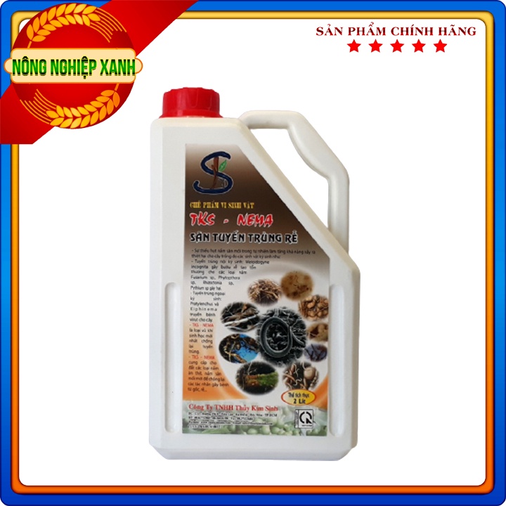 CHẾ PHẨM SINH HỌC-TKS- NEMA : ĐẶC TUYẾN TRÙNG GÂY U SƯNG RỄ - CAN 2 LÍT ...