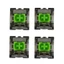 BTM 4 Miếng Màu Xanh SMD Công Tắc 3 pin Cho Bàn Phím Cơ Chơi Game V3 Công Tắc Cherry MX