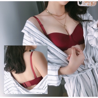 Áo Lót Nâng Ngực Không Gọng Size 32-38AB Thiết Kế Thoải Mái Thoáng Khí Cho Nữ