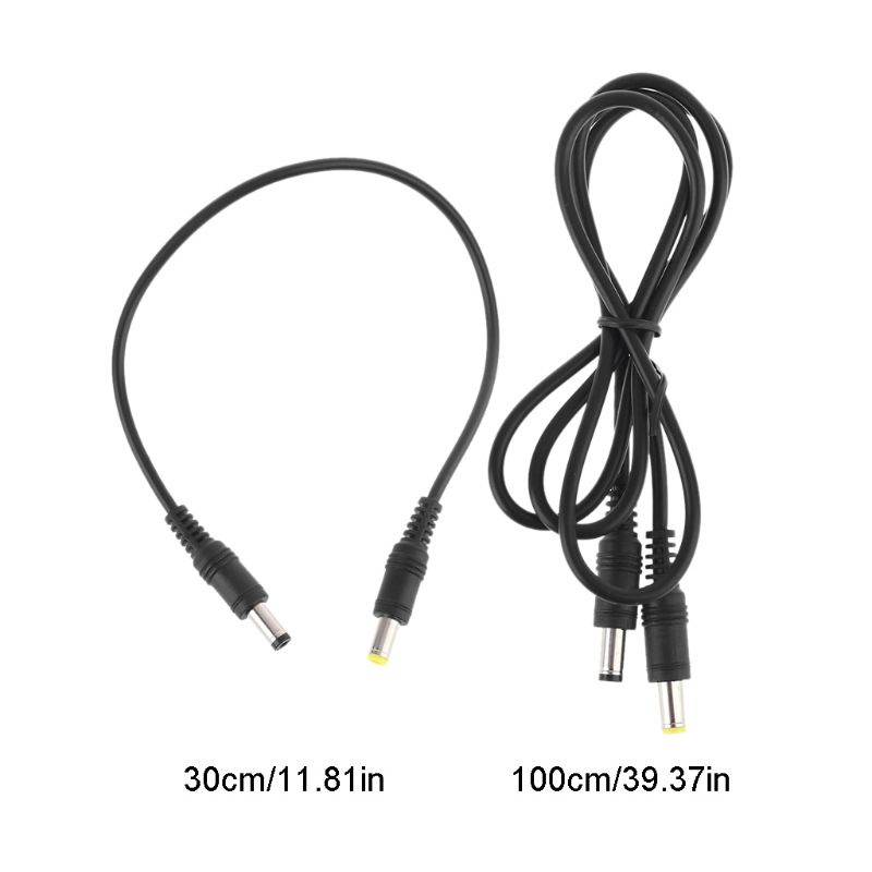 Dây cáp nguồn DC 5.5X2.1Mm sang 5.5X2.5Mm chuyên dụng cho LED CCTV Camera Laptop