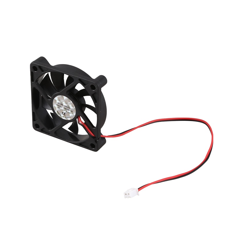 Ốp lưng PC để bàn DC 12V 0,16A 60mm 2 chân Quạt làm mát