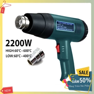 Máy khò nhiệt cầm tay DORON 2200W công suất cực lớn, hai chế độ gió