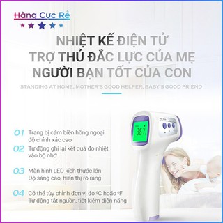 [BH 2năm] Nhiệt kế hồng Ngoại không tiếp xúcUSA HoMedics TIE-240, Nhiệt kế điện tử microlife, máy đo nhiệt độ thân nhiệt