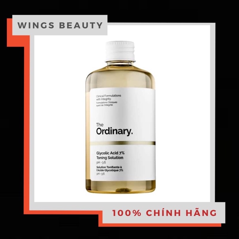 Nước Hoa Hồng The Ordinary Glycolic Acid 7 Toning Solution 240ml