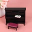 Đàn Piano Nhựa Mini Tỉ Lệ 1 / 12 Trang Trí Nhà Búp Bê