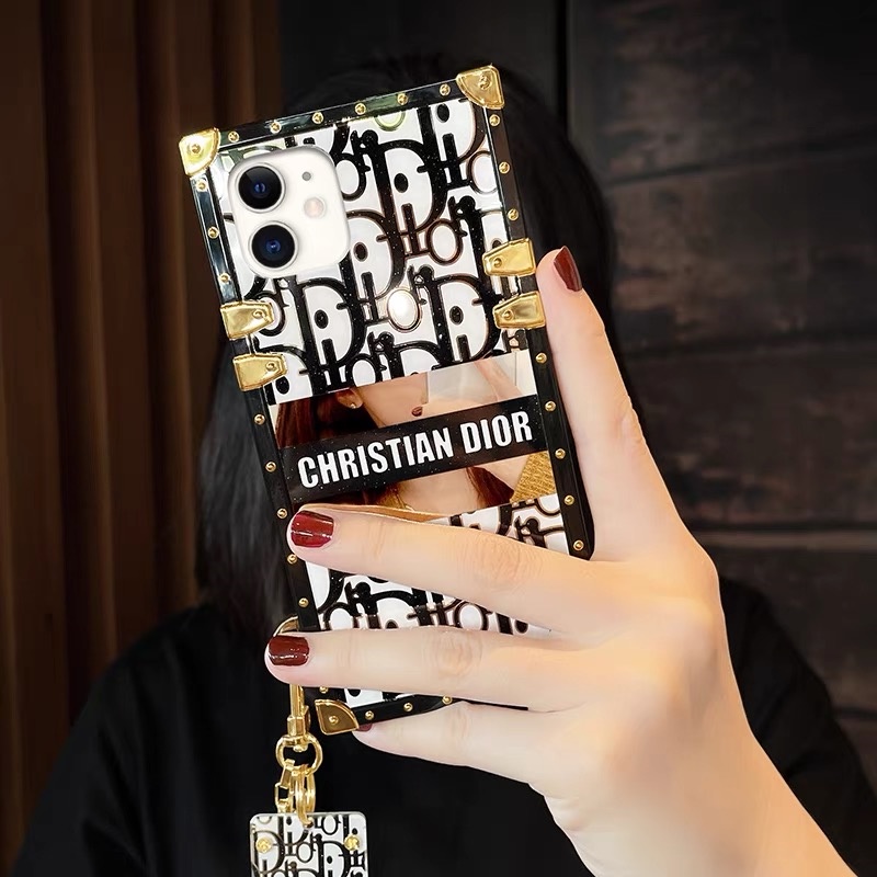 Dành Cho iPhone 17 16 15 14 PRO MAX 12 13 mini 11 Pro Max 13 12 Pro Max X Xs Max XR 14 15 16 Plus Chữ In Gương Kim Loại Mặt Dây Chuyền Điện Thoại