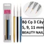 Cọ nét vẽ nail, cọ vẽ cán đá cọ râu