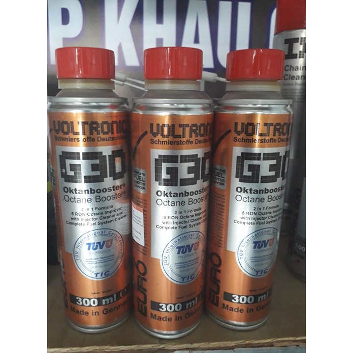 [ hàng có sẵn ] Phụ gia xăng Voltronic G30 Octane Booster + Shopee